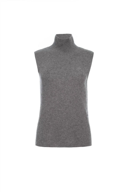 IN/ONE - Nola Cashmere Sleeveless Turtleneck - Rack Hunt