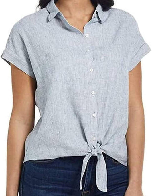 Women's Side Tie Front Top