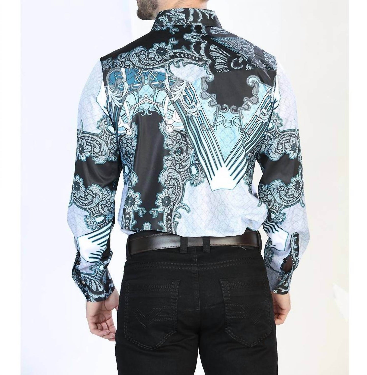 El Señor De Los Cielos - Casual Long Sleeve Shirt - Rack Hunt