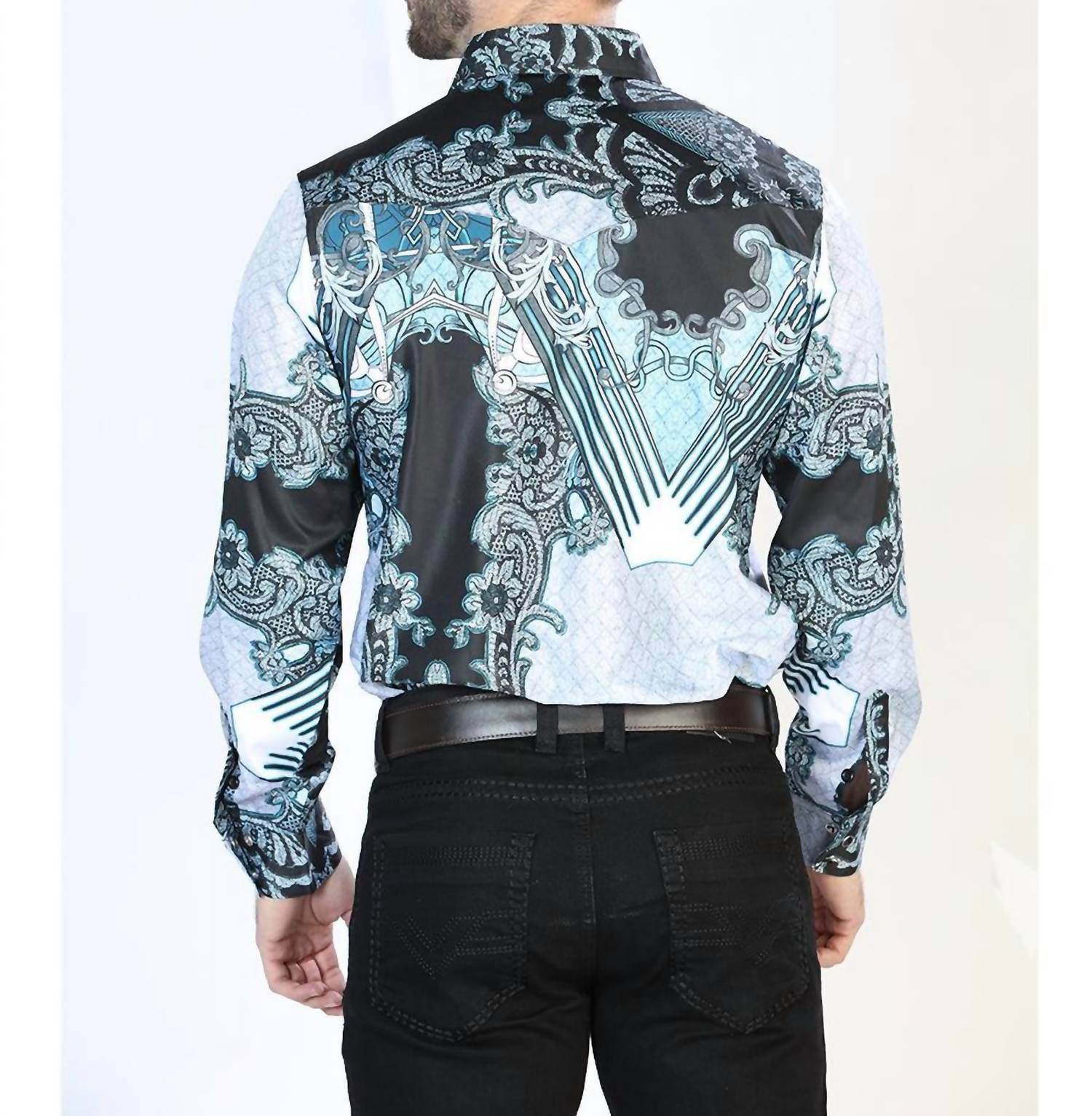 El Señor De Los Cielos - Casual Long Sleeve Shirt - Rack Hunt