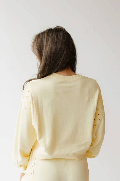 Ginger Cropped Sweatshirt