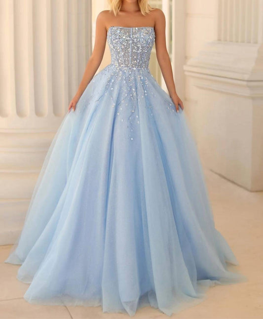 Strapless Maxi Dress