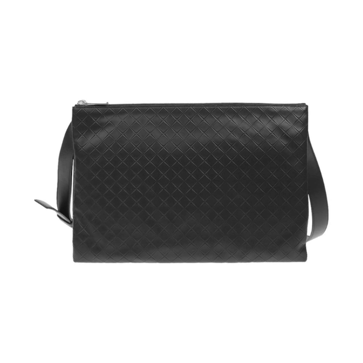 Women's Embossed Triple Zip Crossbody Bag