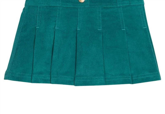 Pleated Mini Skirt