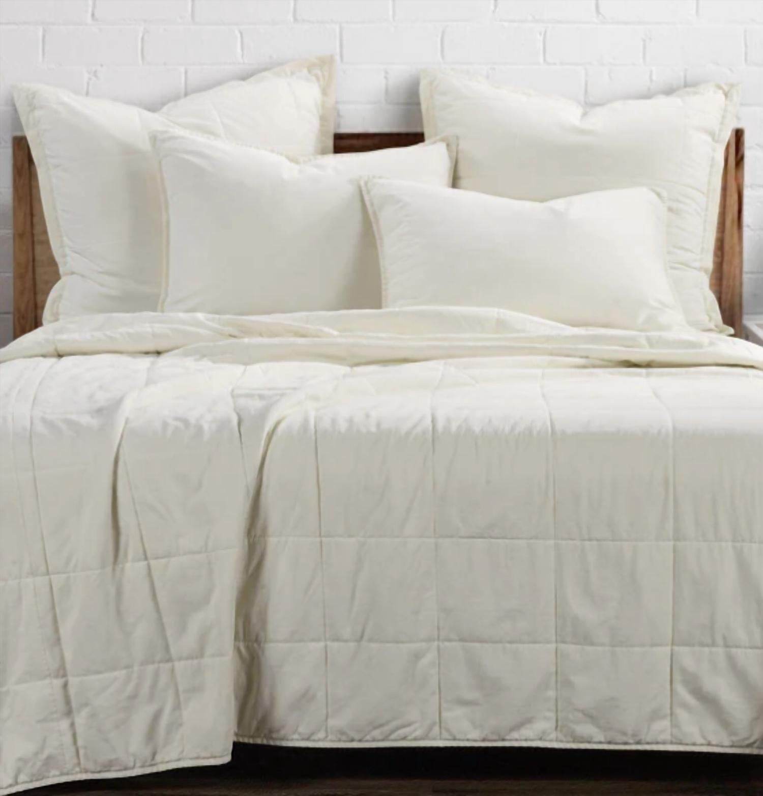 Paseo Road - Cotton Canvas Coverlet - Rack Hunt -