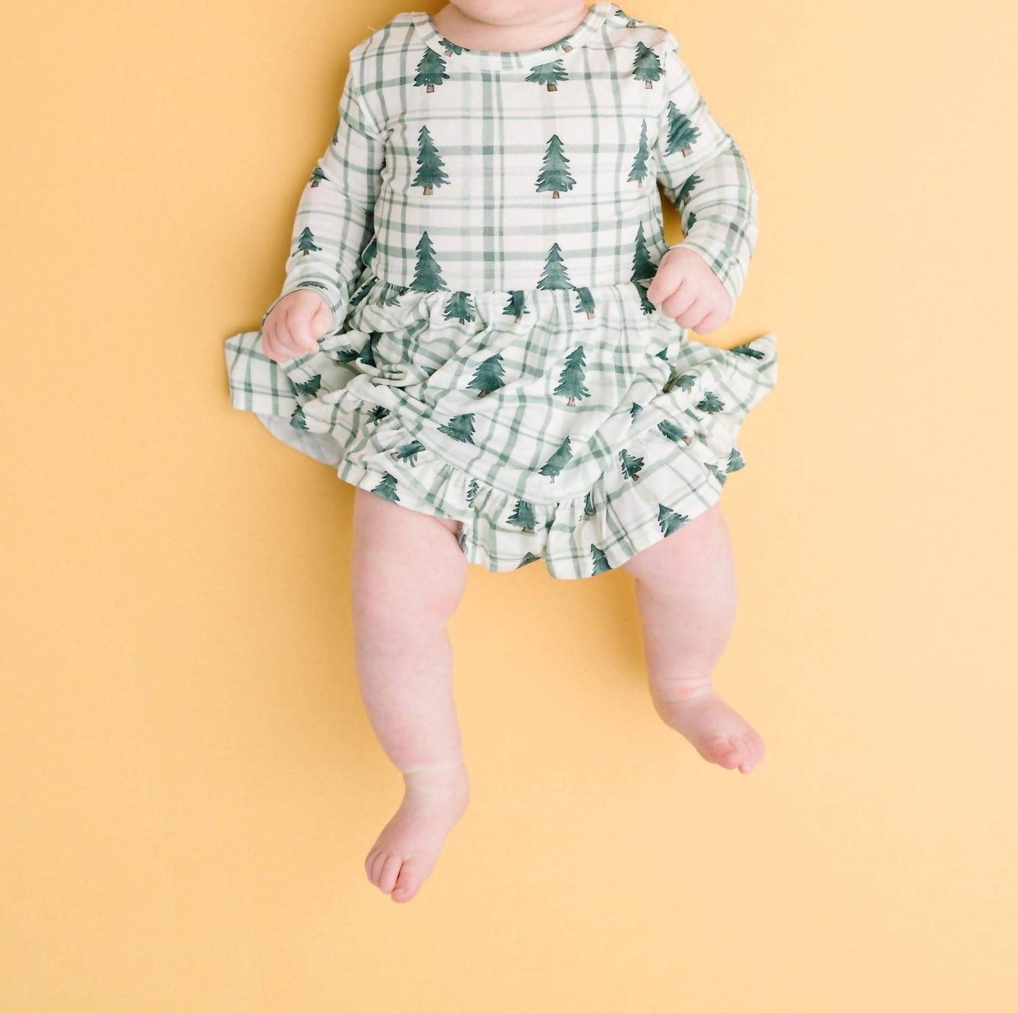 Tree Farm Bodysuit Bamboo Dress