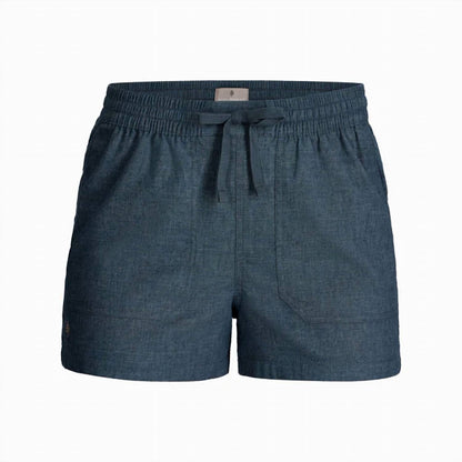 Hempline Tie-front Short