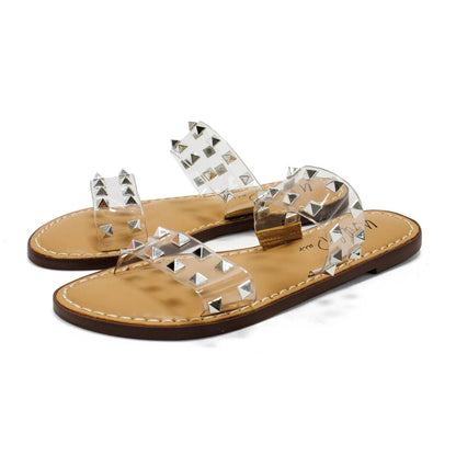 Women's Ginniev Double Band Slide Sandals