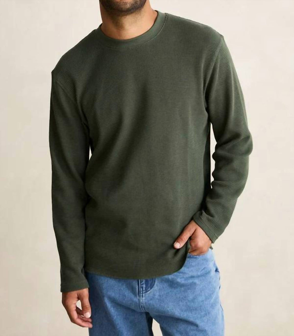 Classic Waffle Knit Tee