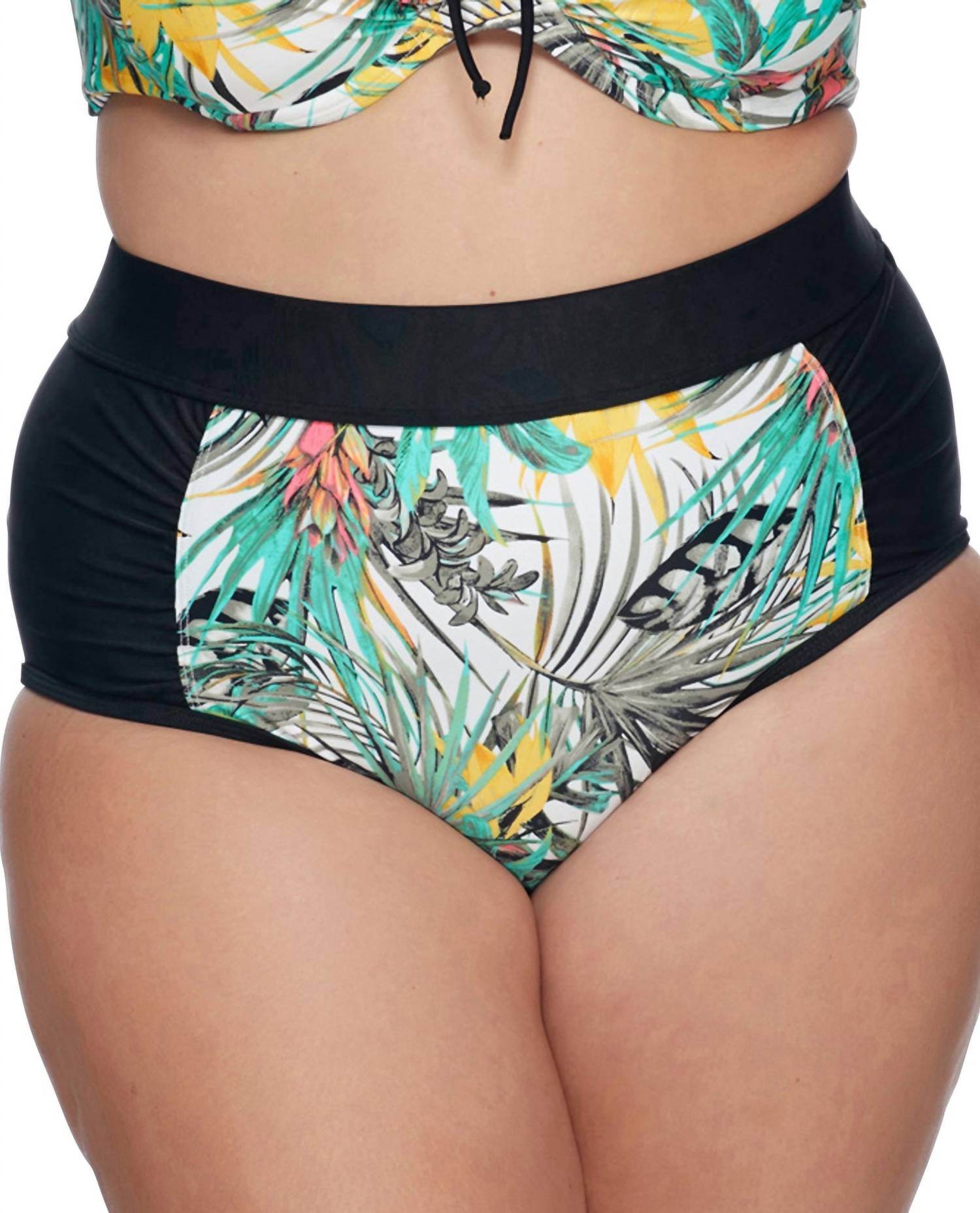 SKYE - Waverly High Waist Bikini Bottom - PLUS - Rack Hunt -