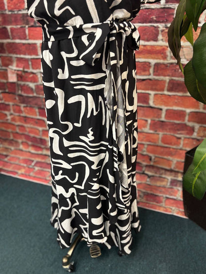 Women's Midnight Muse Wrap Maxi Dress