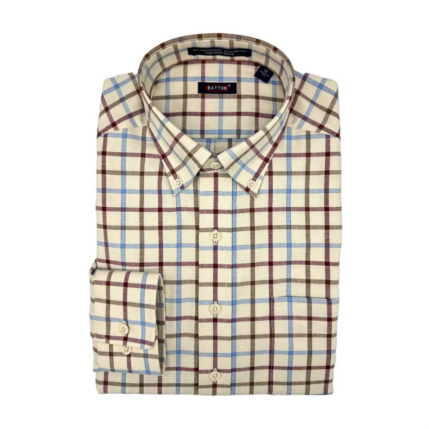 Batton - Men's Stefan Cotton Long Sleeve Shirt - Rack Hunt