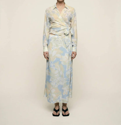 Butter Satin Bias Cut Skirt