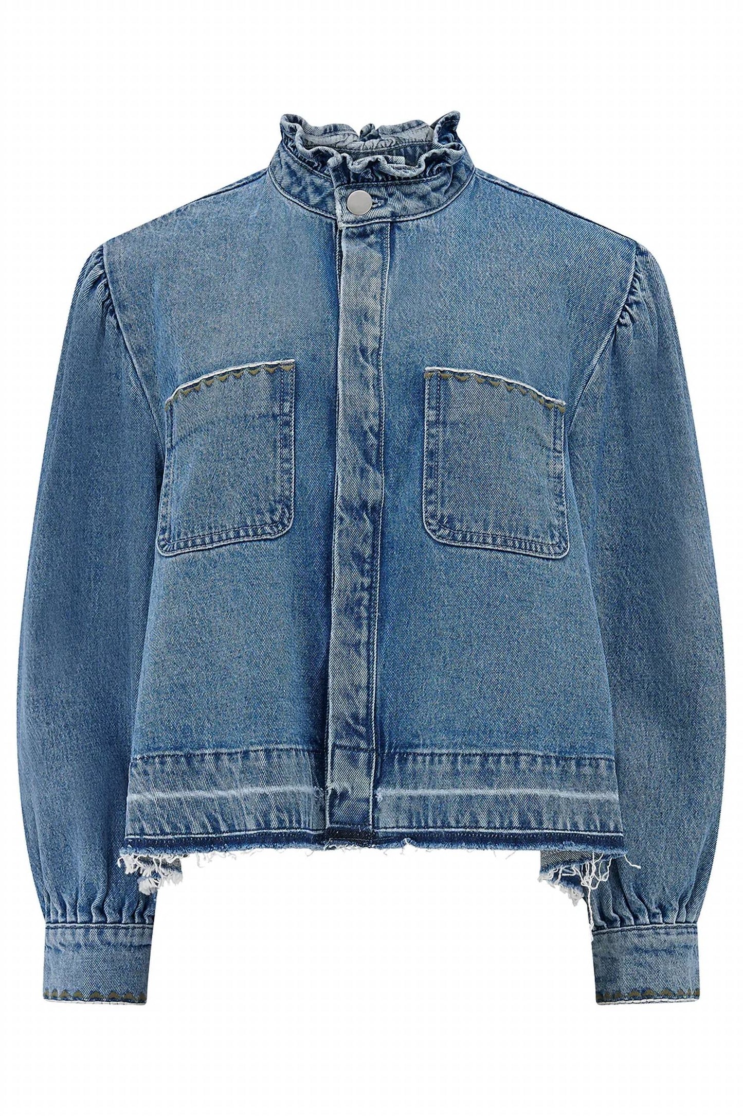Ziggy Cropped Denim Jacket