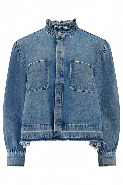Ziggy Cropped Denim Jacket