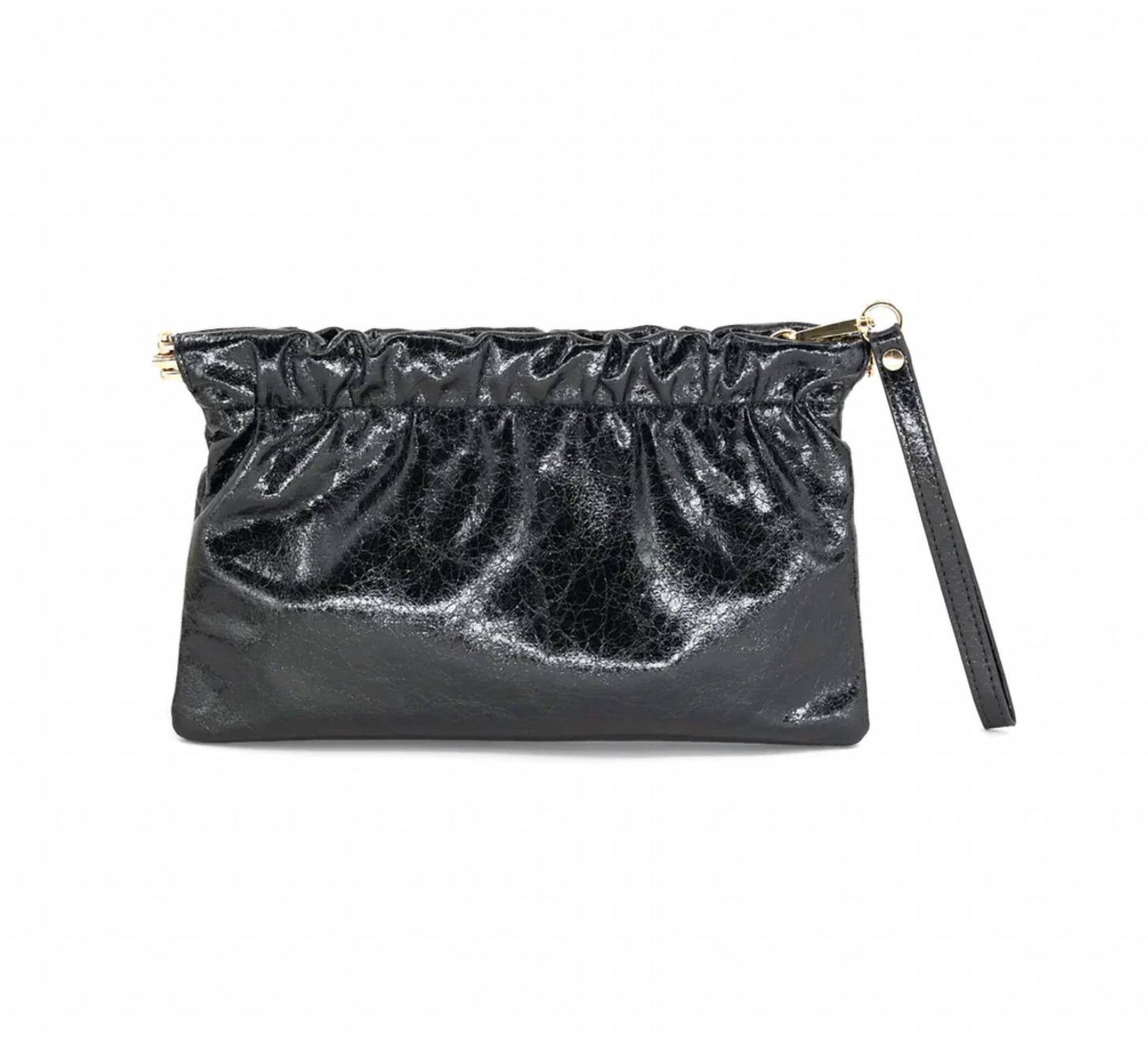 Loren Classic Gathered Clutch