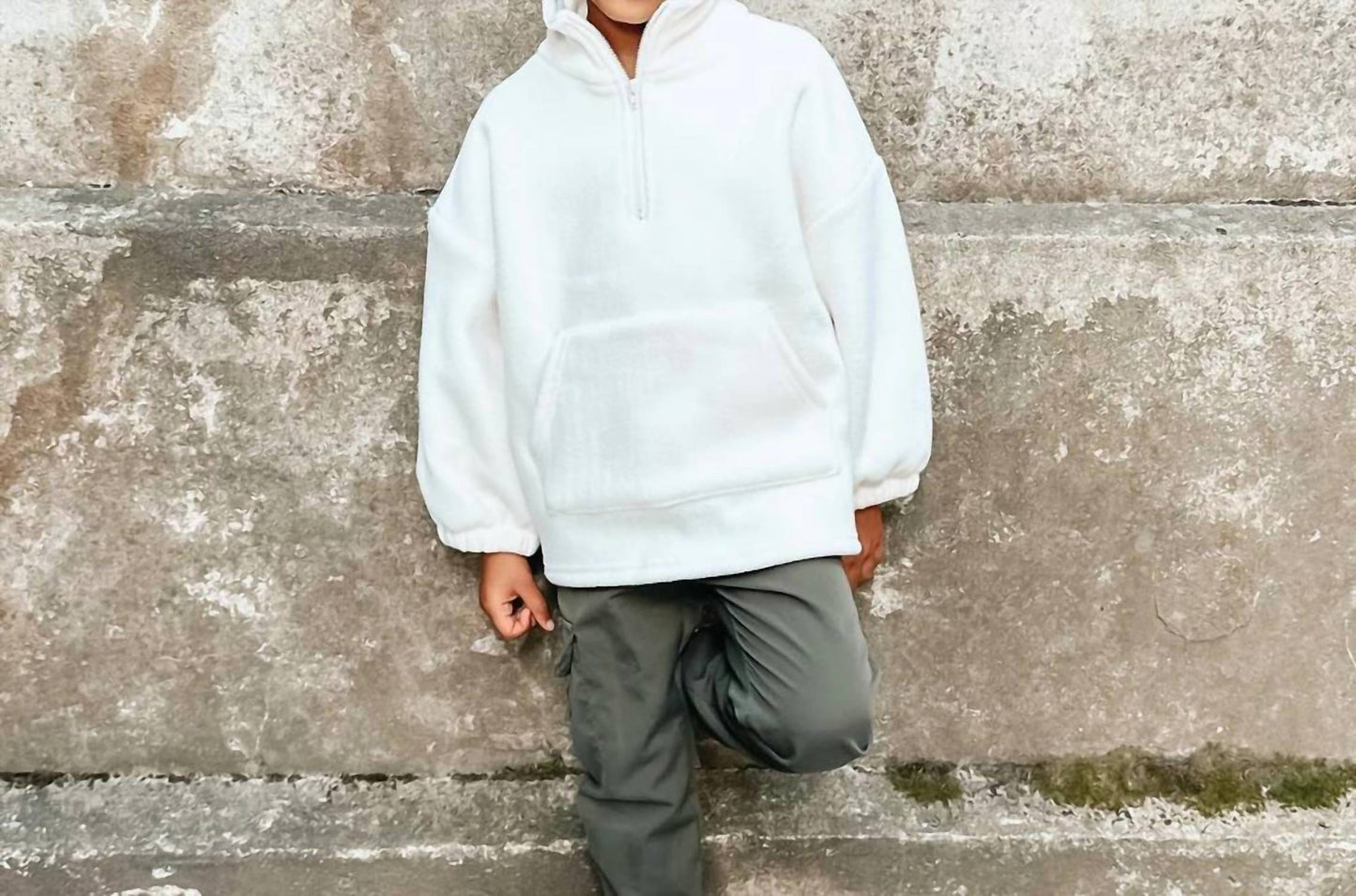 Fleeced Zip-up Jacket