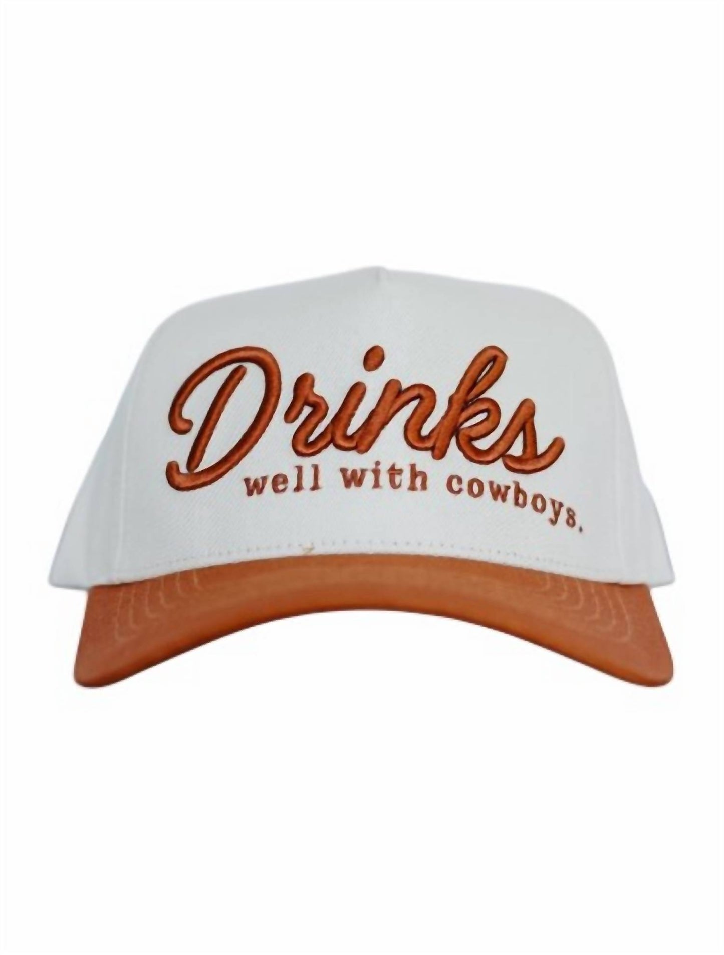 Unisex - Drinks Well With Cowboys Hat