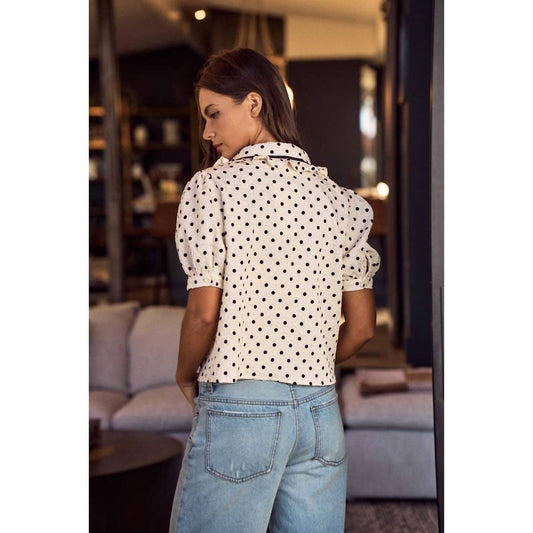Laura Puff Sleeves Top