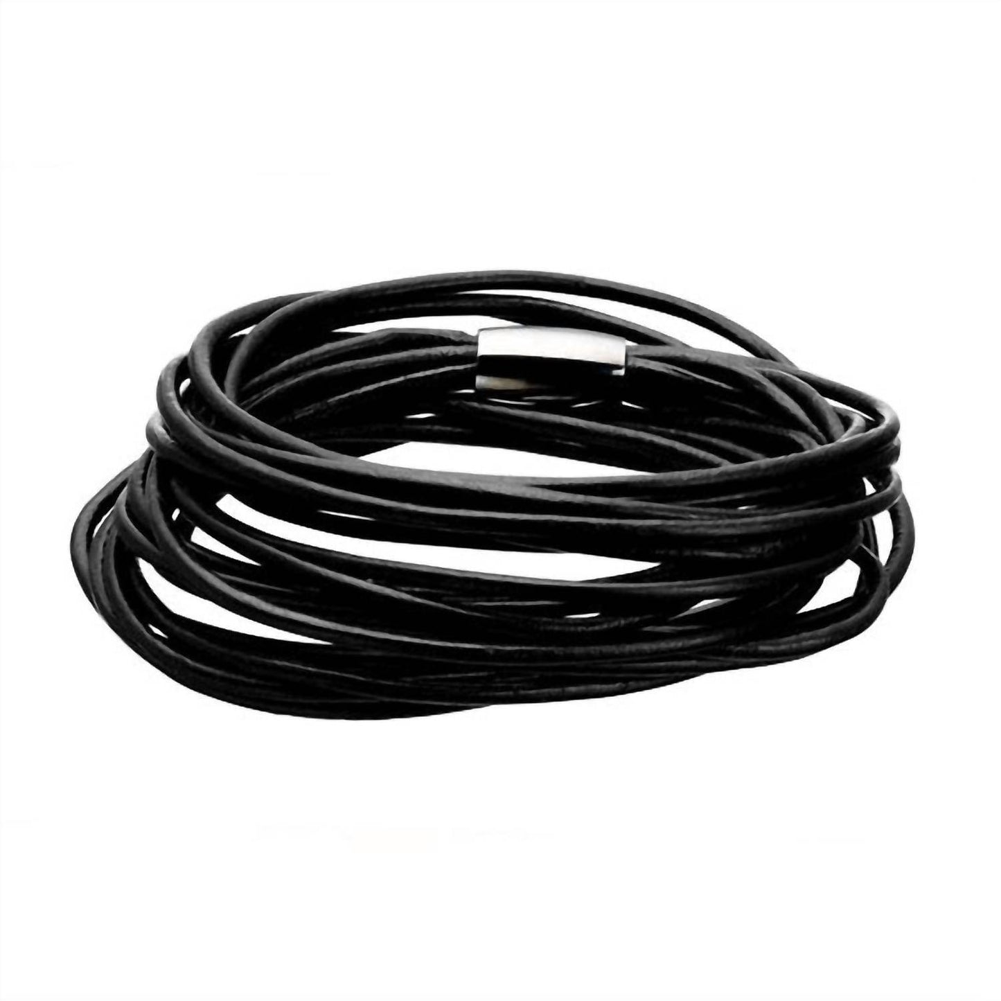 Story Jewellery - 6 Strand Triple Wrap Leather Bracelet - Rack Hunt -