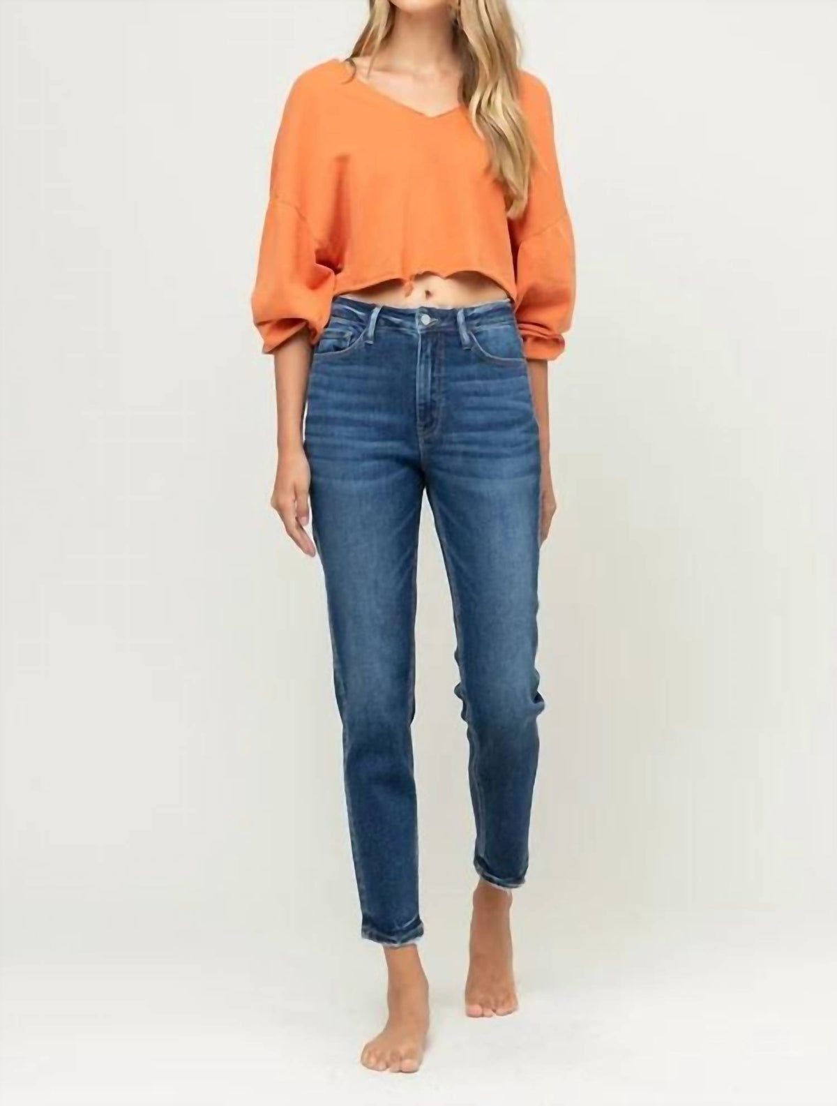 Elijah Straight Mom Jeans