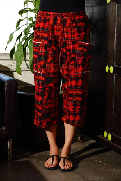 KikiSol - Searenity Patchwork French Terry Pocket Pants - Rack Hunt