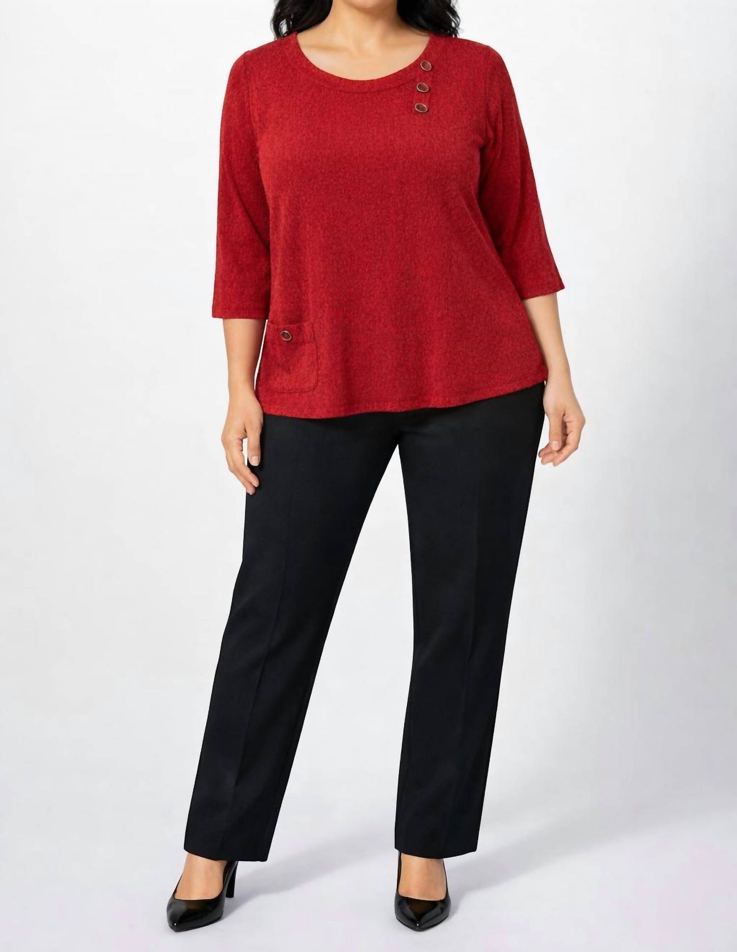 Three Quarter Sleeve Blouse