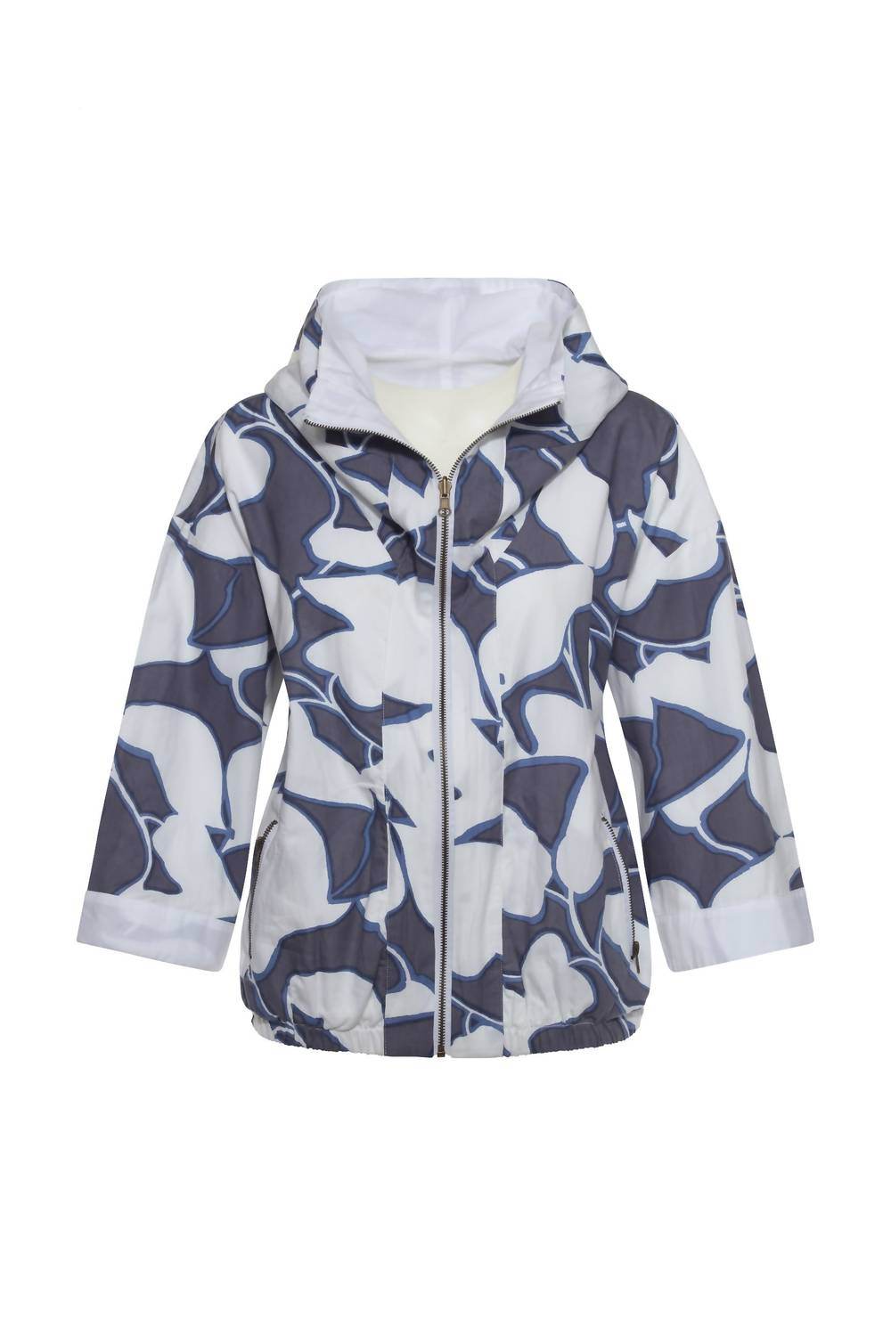 KikiSol - Women's Solid Reversible Jacket With Zipper - Rack Hunt -