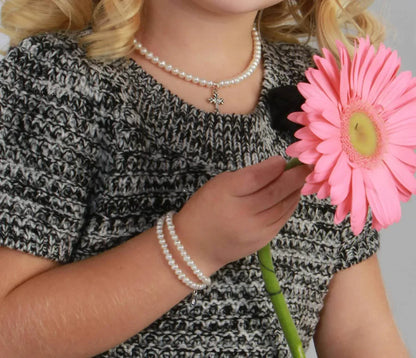 Cherished Moments - Elizabeth Pearl And Sterling Silver Bracelet - Rack Hunt