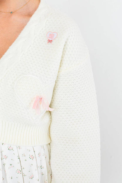Aspen Long Sleeve V-neck Cardigan