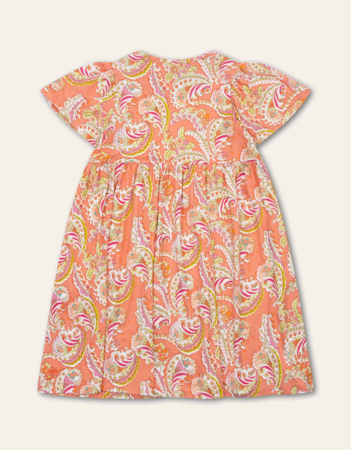 Girl's Divine Crabapple Printed Dress