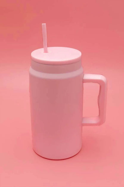 Wall to Wall - Large Stainless Steel Tumbler 50 oz Pink - Rack Hunt