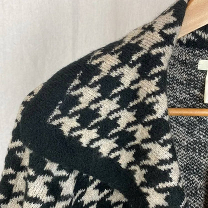 Herringbone Open Front Cardigan