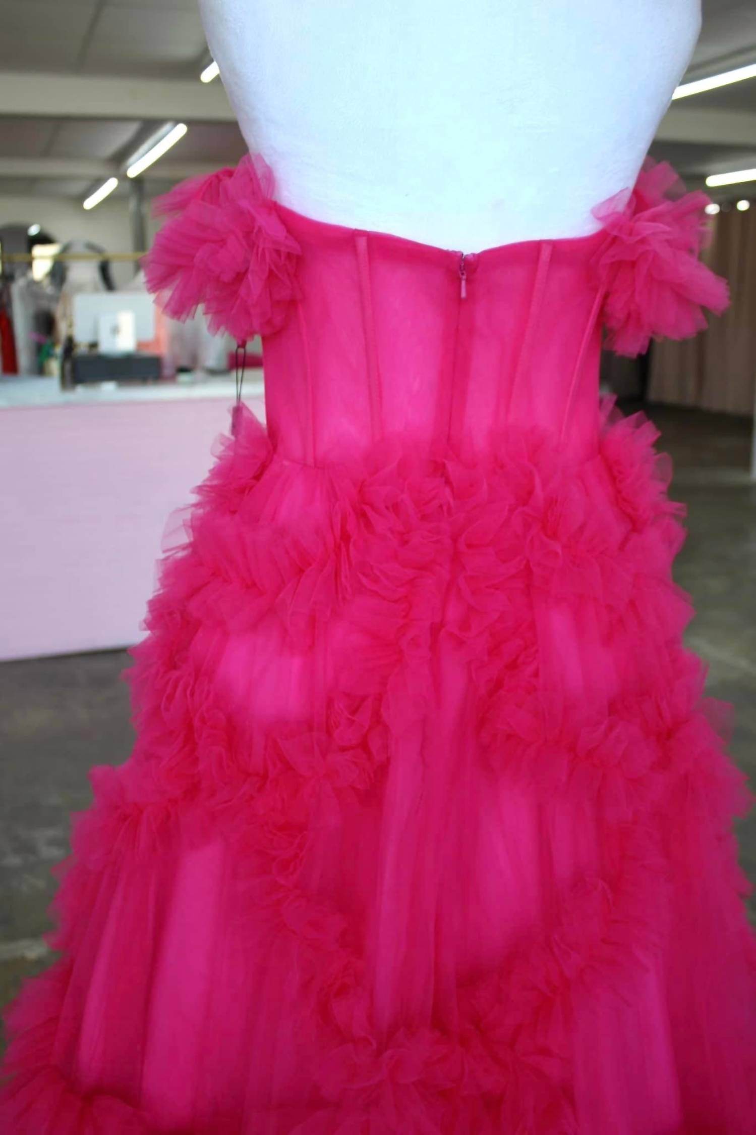 Juliet - Women's A-line Off The Shoulder Prom Dress - Rack Hunt -