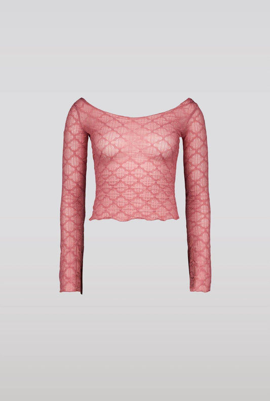 SAEMDI - Women's Crinkled Jersey Top - Rack Hunt -