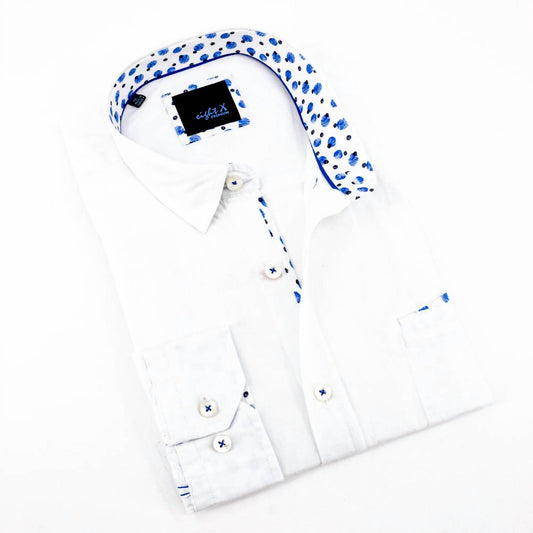 Button Down With Elbow Patches Shirt