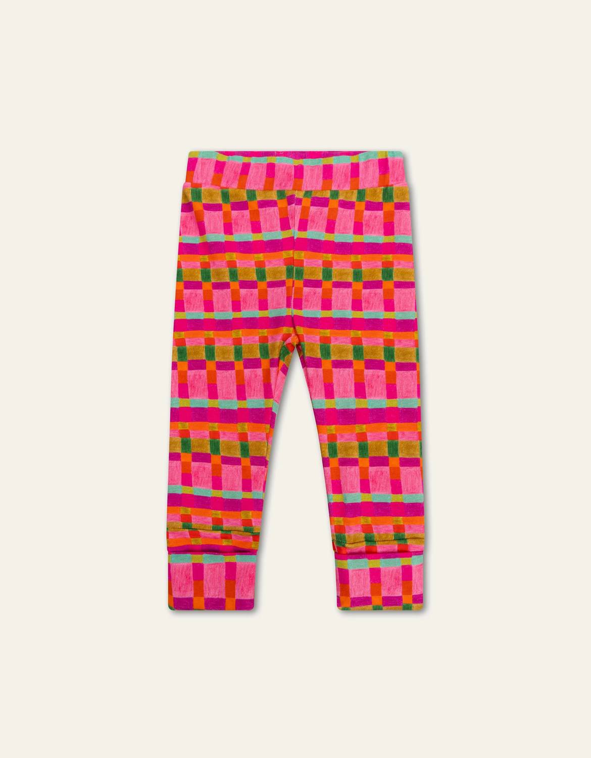 Kid's Peep Plaid Leggings