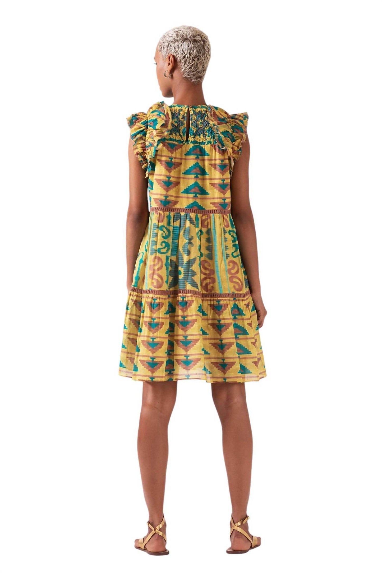 Ash & Eden - OLGA MINI TIERED DRESS - Rack Hunt