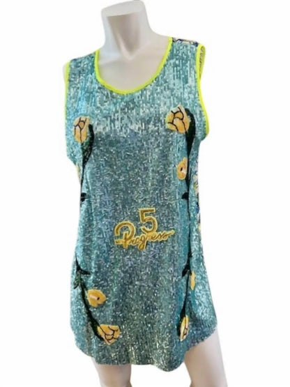 5 Progress - Sequined Shift Dress - Rack Hunt