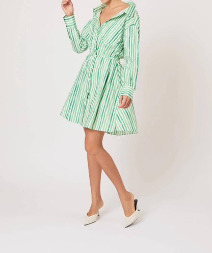 Falling Off The Shoulder Mini Dress