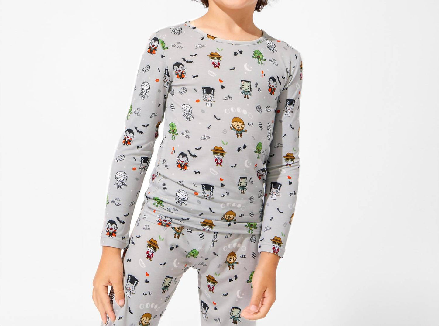 Little Monsters Bamboo Pajamas