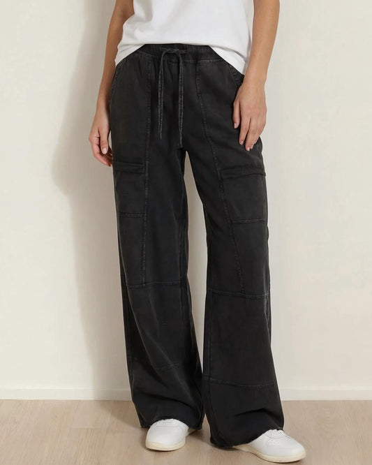 Hannah Mineral Washed Cargo Pants
