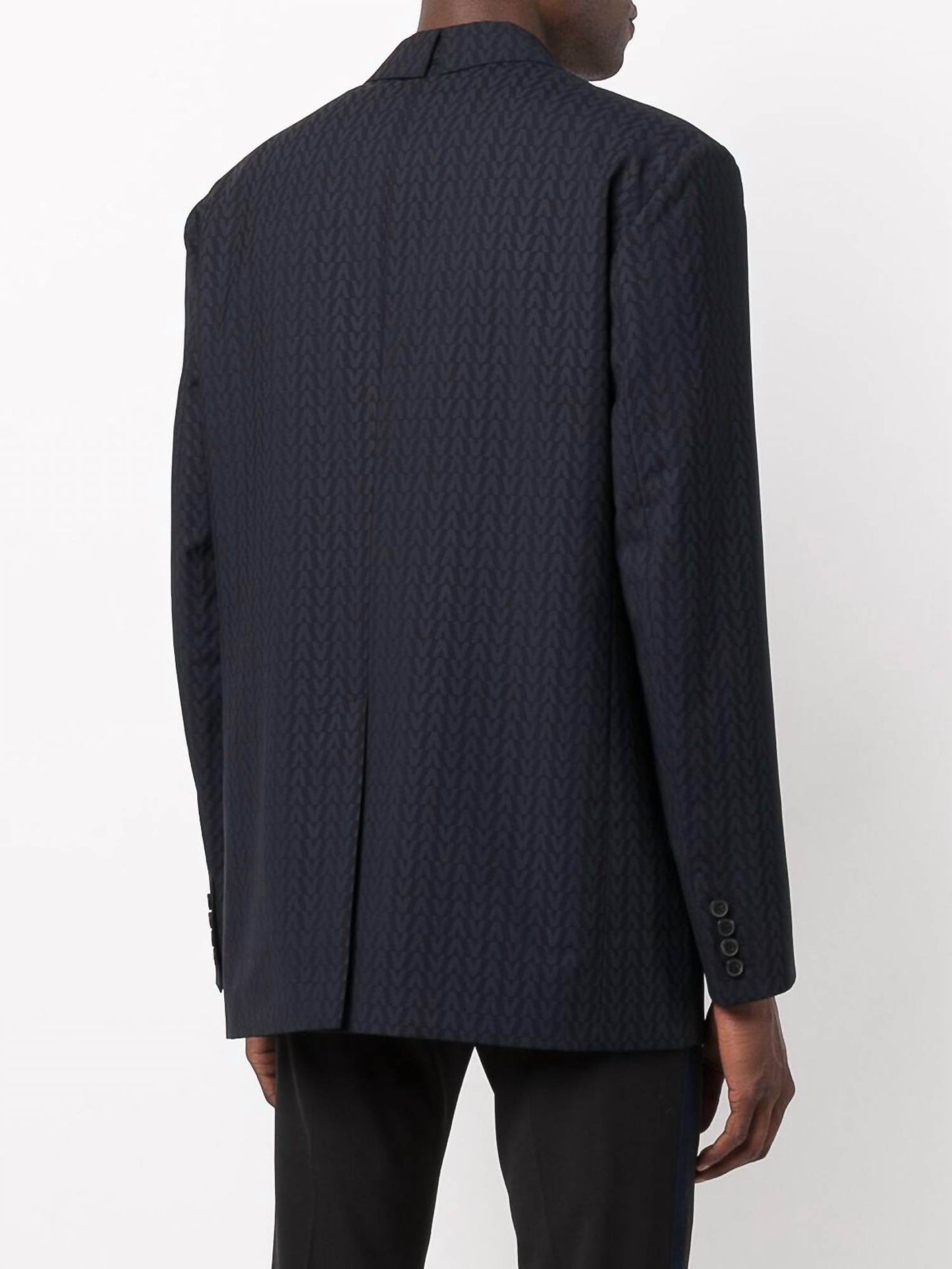 Valentino - Monogram Jacquard Wool Jacket - Rack Hunt