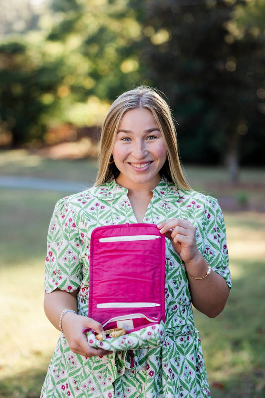 Women's Jewelry Roll Bag