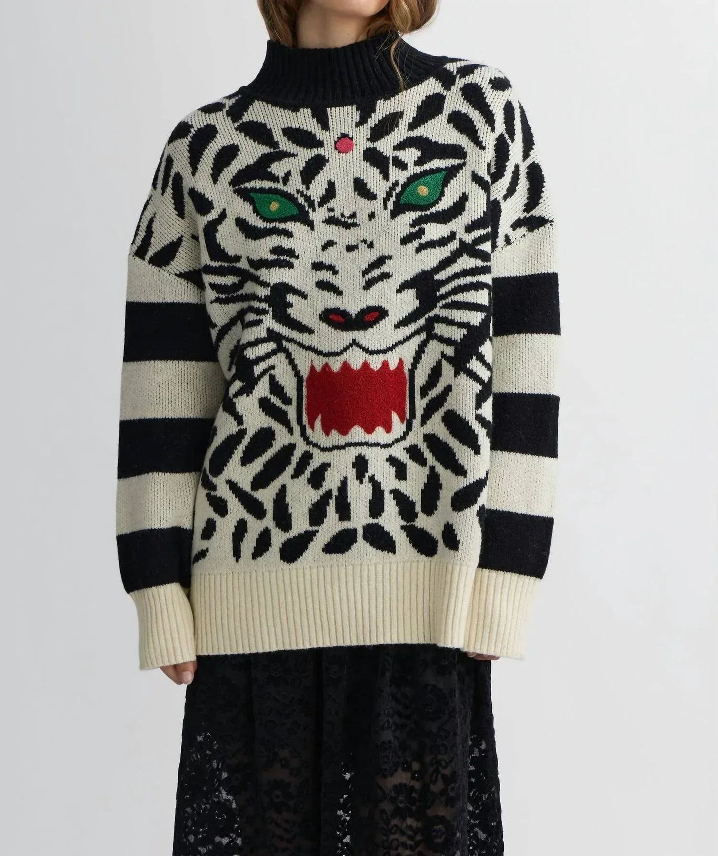 Manoush - Knit Tiger Sweater - Rack Hunt