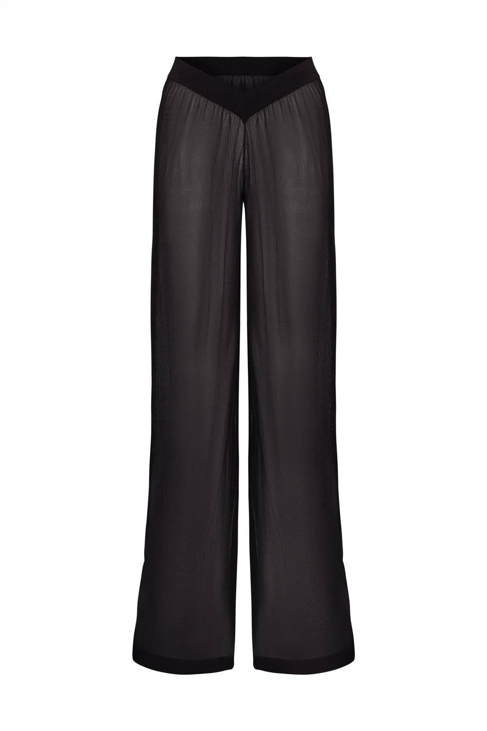 Sheer Palazzo Pants