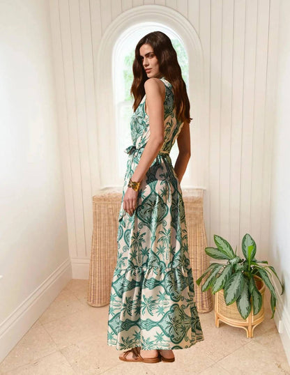 Lemnos Chemise Maxi Dress