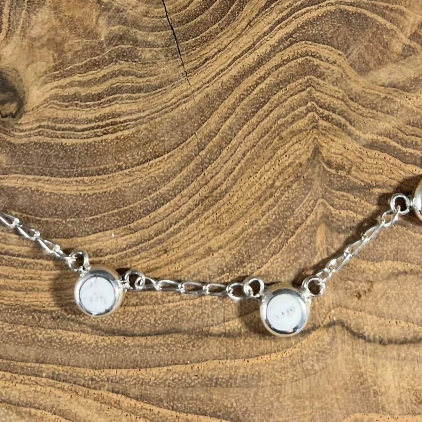 Women's Howlite Station Necklace