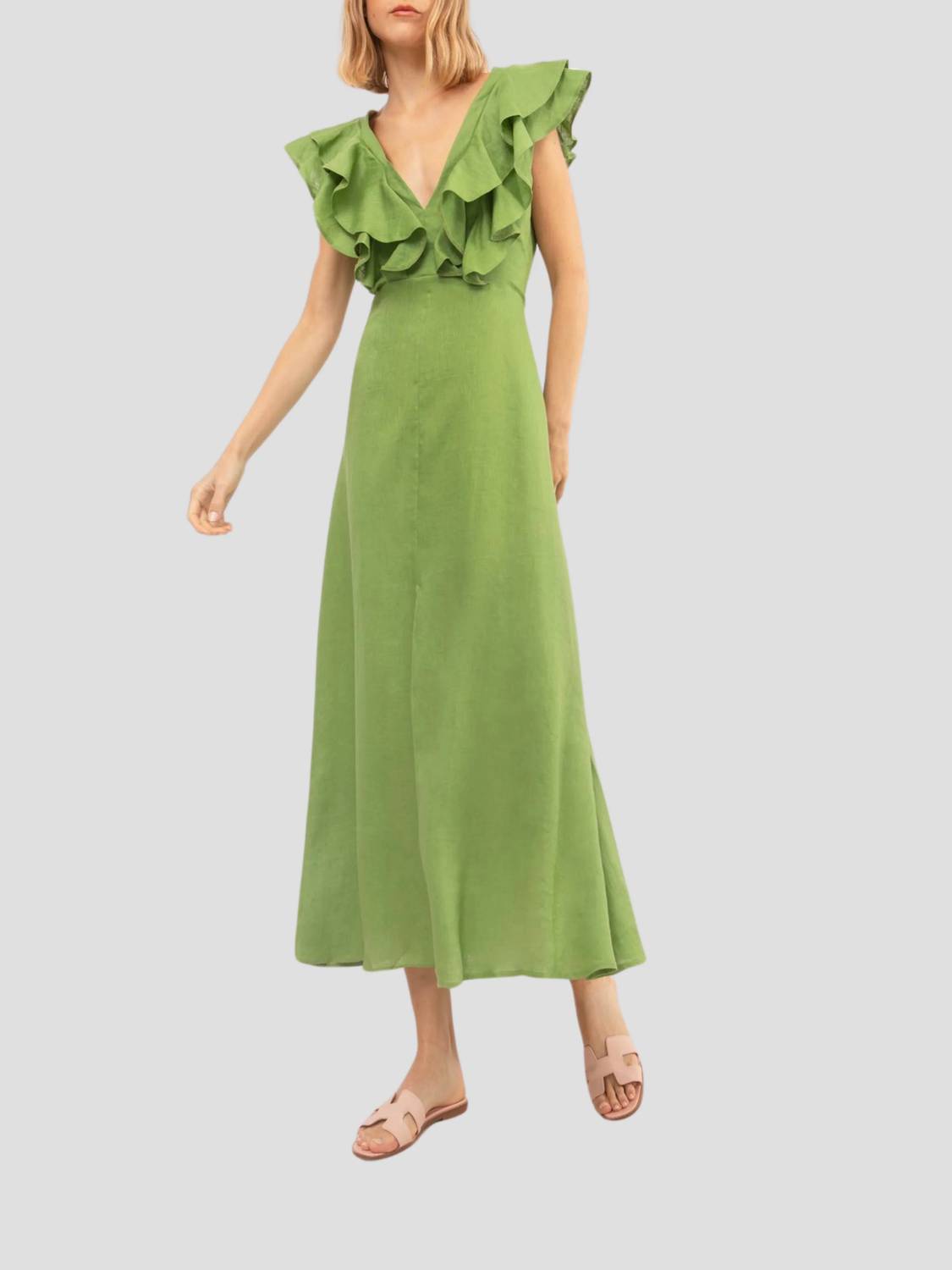 Annuka Linen Dress