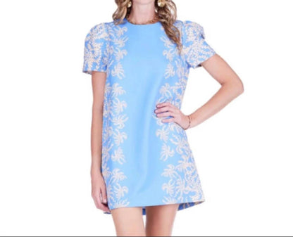 Seabreeze Fern Chemise Mini Dress
